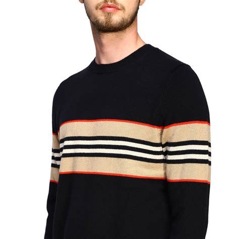 burberry mens wool black sweater|burberry men's sweater sale.